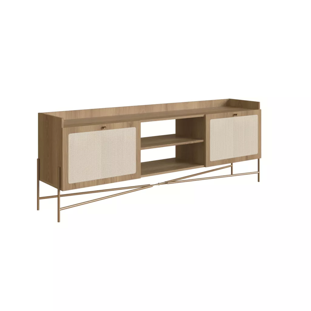 Rack Oslo Pés Em Aço